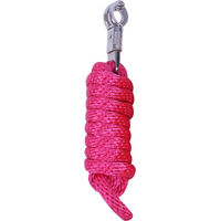 Produktbild von QHP Anbindestrick mit Panikhaken 2 Meter Rosa - 2 m