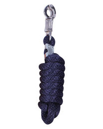 QHP Anbindestrick mit Panikhaken aus Kunststoff in Navy Blau 2 Meter - 2 m – Bild 1 von 5