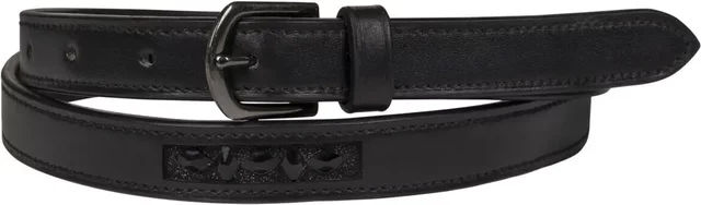 Produktbild von QHP Arleth Gürtel aus Leder in Schwarz 95 cm