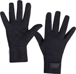 Produktbild von QHP Avélie Reithandschuhe Damen Winter Fleece Schwarz XS