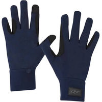 Produktbild von QHP Avélie Reithandschuhe Winter Polyamid Blau Unisex Größe L