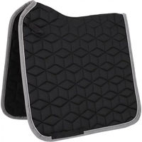 Produktbild von QHP Avyra Satteldecke für Pferde in Schwarz aus Polyester-Baumwolle Full