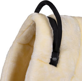 QHP Bareback Pad Ontario Polster für Ponys in Beige – Bild 1 von 5