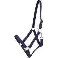 Produktbild von QHP Basic Nylonhalfter für Ponys in Marineblau