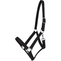Produktbild von QHP Basic Nylonhalfter Schwarz