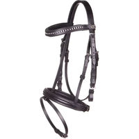 Produktbild von QHP Beli Leder Trense für Shetty in Schwarz