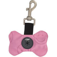 Produktbild von QHP Beutelspender für Hunde in Sunset Red aus Polyester