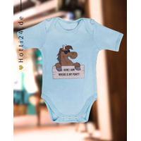 Produktbild von QHP Body Baby Blau