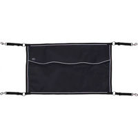 Produktbild von QHP Boxensperre Boxentür aus Polyester in Schwarz 60 x 95 cm
