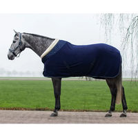 Produktbild von QHP Brilliance Fleecedecke für Pferde in Blau