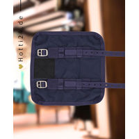 Produktbild von QHP Brusterweiterung Basic Navy Blau Decke
