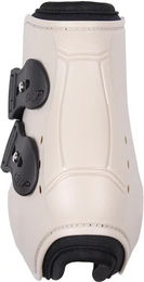 QHP Champion Gamaschen für Vollblut mit Neoprenfutter in Beige – Bild 1 von 5