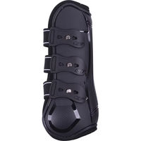 Produktbild von QHP Champion Gamaschen mit Neoprenfutter Schwarz Full für Warmblut