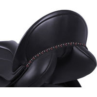 Produktbild von QHP Chianti Sattelschmuck für Ponys in Bordeaux/Schwarz