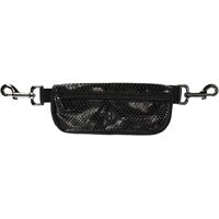Produktbild von QHP Clip-on Gürteltasche Croco Schwarz aus Polyester