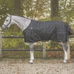 Produktbild von QHP Collection Outdoor-Decke für Pferde Schwarz 300g