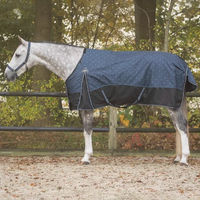 Produktbild von QHP Collection Pferdedecke Blau aus Polyester