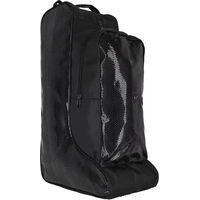 Produktbild von QHP Combi Reitstiefel- und Helmtasche in Croco-Optik Schwarz