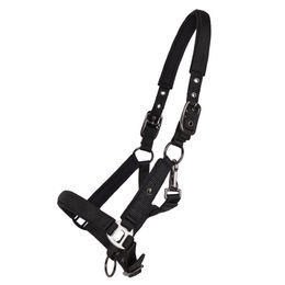 Produktbild von QHP Deluxe Fohlenhalfter Schwarz