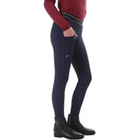 Produktbild von QHP Eden Reitleggings Full Grip Damen Reithose aus Polyester