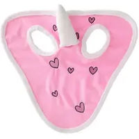 Produktbild von QHP Einhorn-Ohrenhaube für Shettys in Rosa aus Polyester