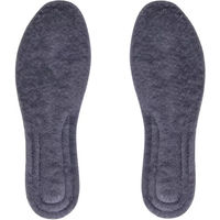 Produktbild von QHP Einlegesohlen Thermo Comfort Plüsch Grau Größe 37/38