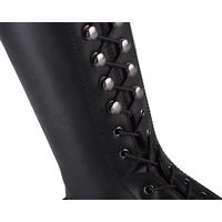 Produktbild von QHP Elastische Schnürsenkel aus Nylon in Schwarz extra lang