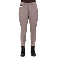 Produktbild von QHP Emma Reithose Full Grip Winter Unisex Beige wasserabweisend