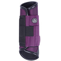 Produktbild von QHP Eventing Hinterbein-Gamaschen Technical Lila XL aus Polyester