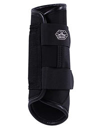 QHP Eventing Hinterbein-Gamaschen Technical Schwarz S – Bild 1 von 5