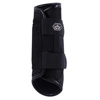 Produktbild von QHP Eventing Hinterbein-Gamaschen Technical Schwarz S