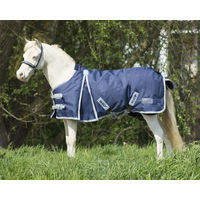 Produktbild von QHP Falabella Regendecke Turnout Blau aus Polyester