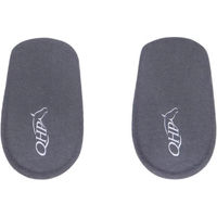 Produktbild von QHP Fersenkeile Anti-Slip aus Leder Grau Einheitsgröße