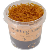 Produktbild von QHP Flache Haargummis 200g