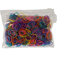 Produktbild von QHP Flache Nähgummis Bunt - 50 g