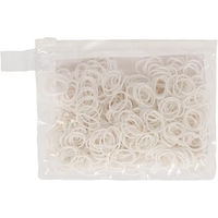 Produktbild von QHP Flache Nähgummis Weiß - 50 g