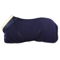 Produktbild von QHP Fleecedecke Brilliance für Pferde Blau 165 cm