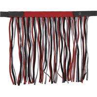 Produktbild von QHP Fliegenfransen Collection Decke für Ponys in Sunset Red