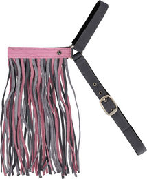 Produktbild von QHP Fliegenfransen Collection Extra Decke aus Polyester in Bunt und Rosa