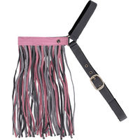 Produktbild von QHP Fliegenfransen Collection Extra Decke aus Polyester in Bunt und Rosa
