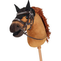 Produktbild von QHP Fliegenhaube Ear Net Jump Schwarz