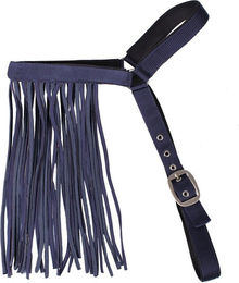 QHP Fliegenmaske Fliegenfransen Extra für Ponys aus Polyester – Bild 1 von 5