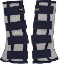 QHP Fliegenschutz Gamaschen für Pferde aus Polyester 2er Pack – Bild 1 von 2