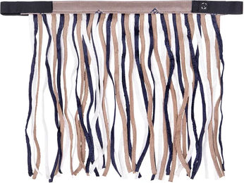 Produktbild von QHP Fliegenstirnband für Pferde aus Polyester in Braun oder Bunt
