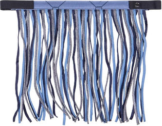 Produktbild von QHP Fliegenstirnband für Pferde Pony Blau aus Polyester