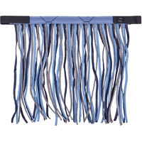 Produktbild von QHP Fliegenstirnband für Pferde Pony Blau aus Polyester