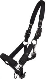 QHP Fohlen Halfter Deluxe aus Nylon in Schwarz – Bild 1 von 2