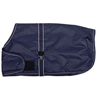 Produktbild von QHP Fohlen Outdoordecke mit 100g Füllung in Navy Blau - 100 g