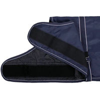 Produktbild von QHP Fohlen Outdoordecke mit 100g Füllung in Navy Blau 80 cm - 100 g