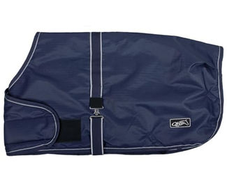 Produktbild von QHP Fohlen Turnout Decke Blau 100g - 100 g